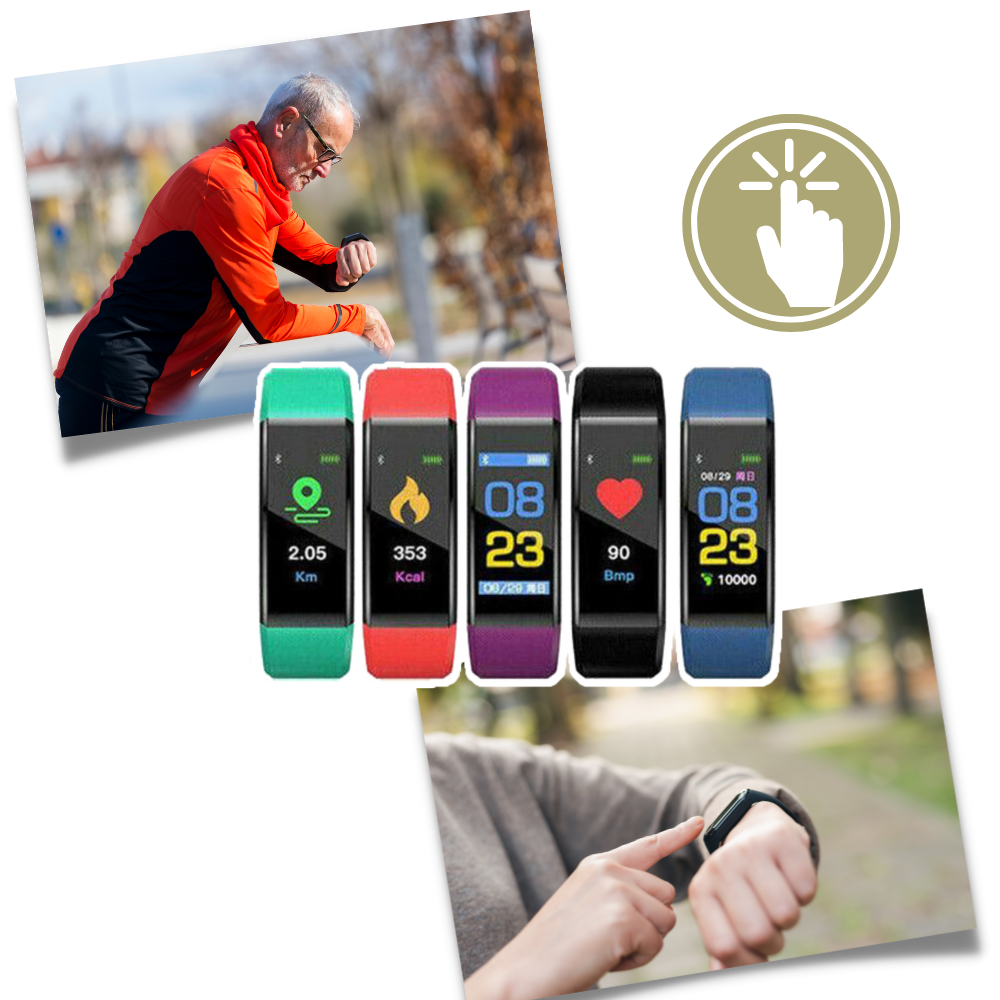 Senior Smartwatch - Effortless Operation and Clear display - Ozerty