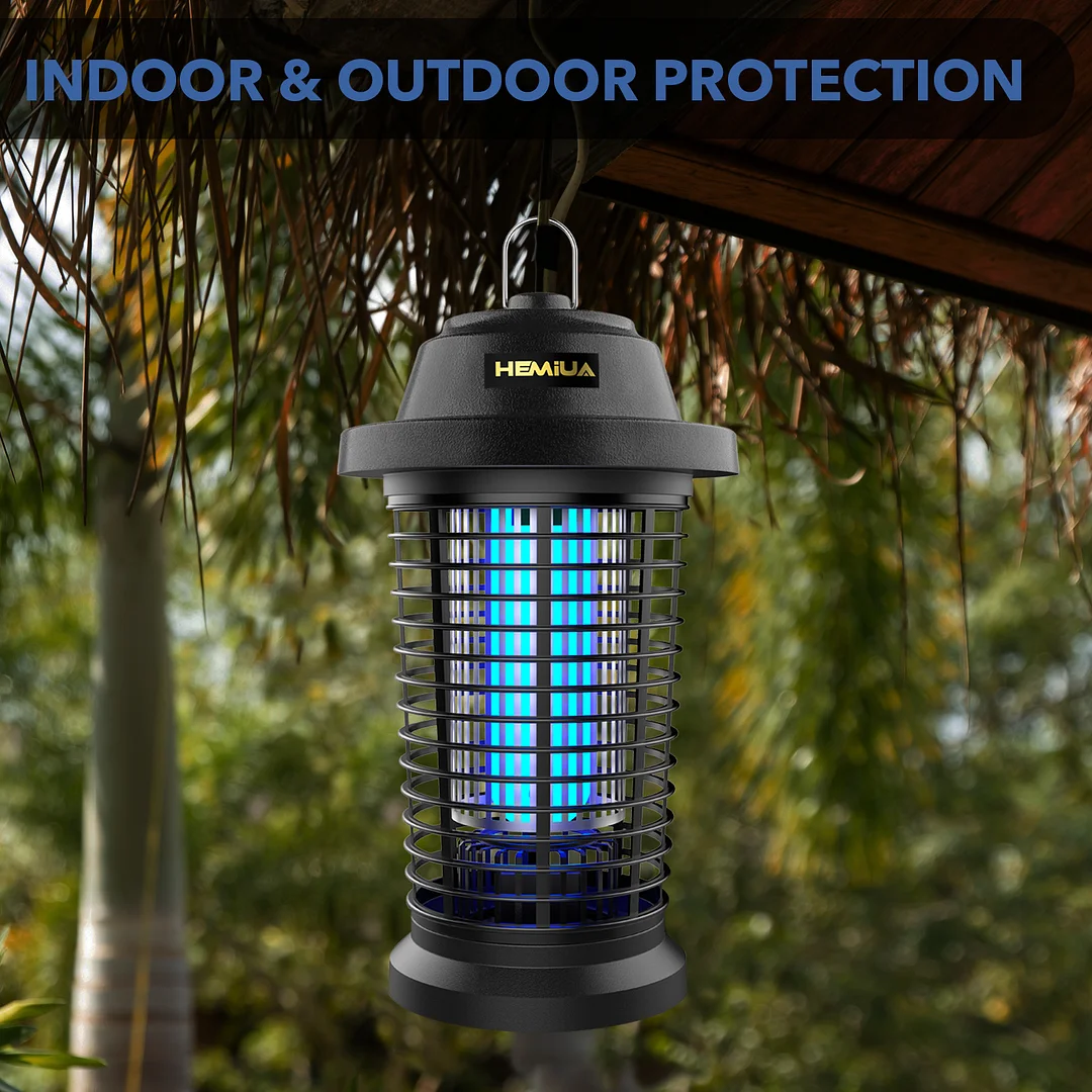 HEMIUA Electric Bug Zapper, Mosquito Zapper for Outdoor, Insect Killer
