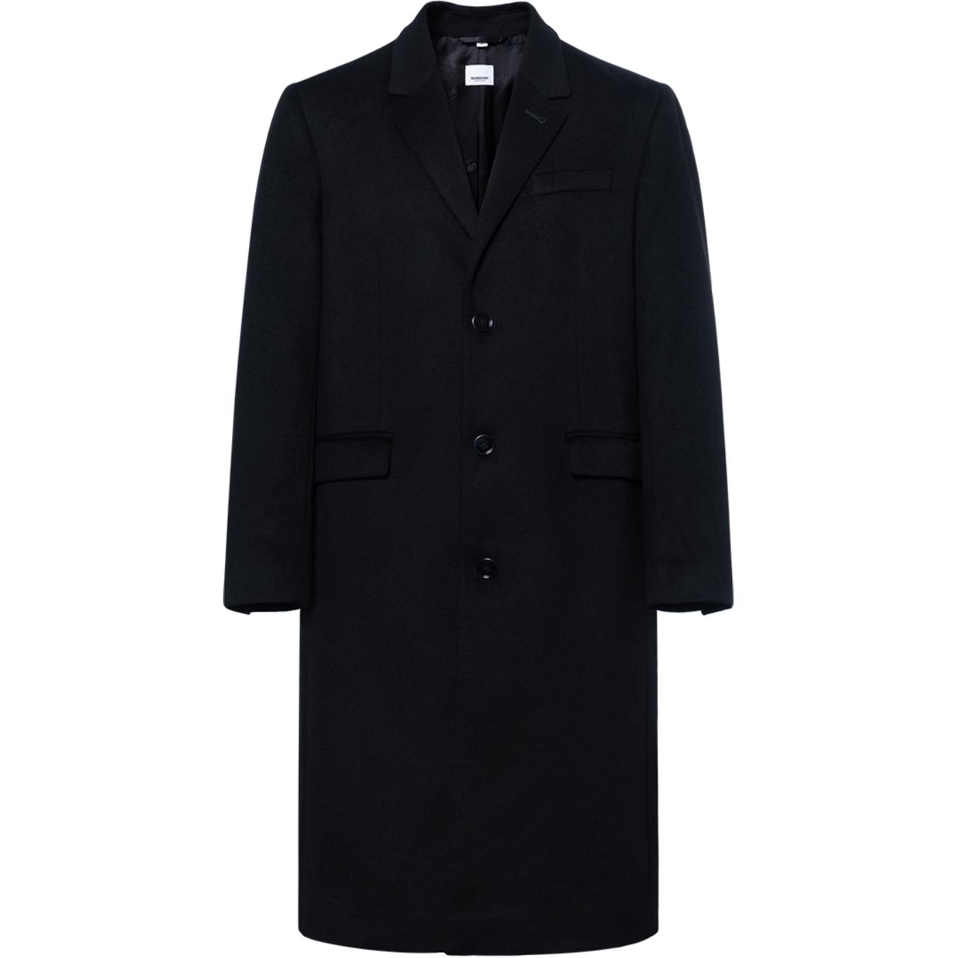Burberry Coats Men Black