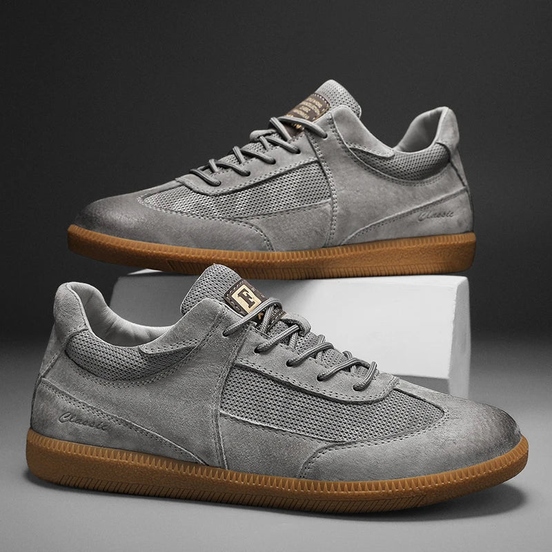 Calvino Italian Genuine Leather Sneaker - Solorfit