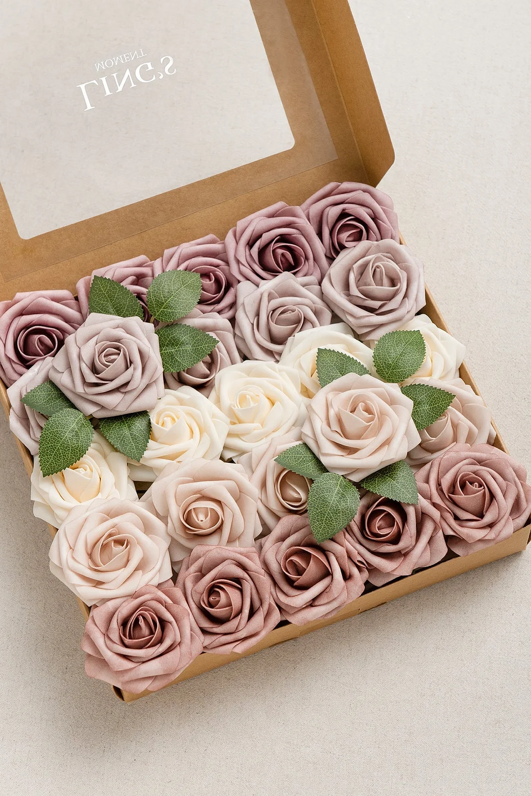 3" Foam Rose with Stem - 56 Colors