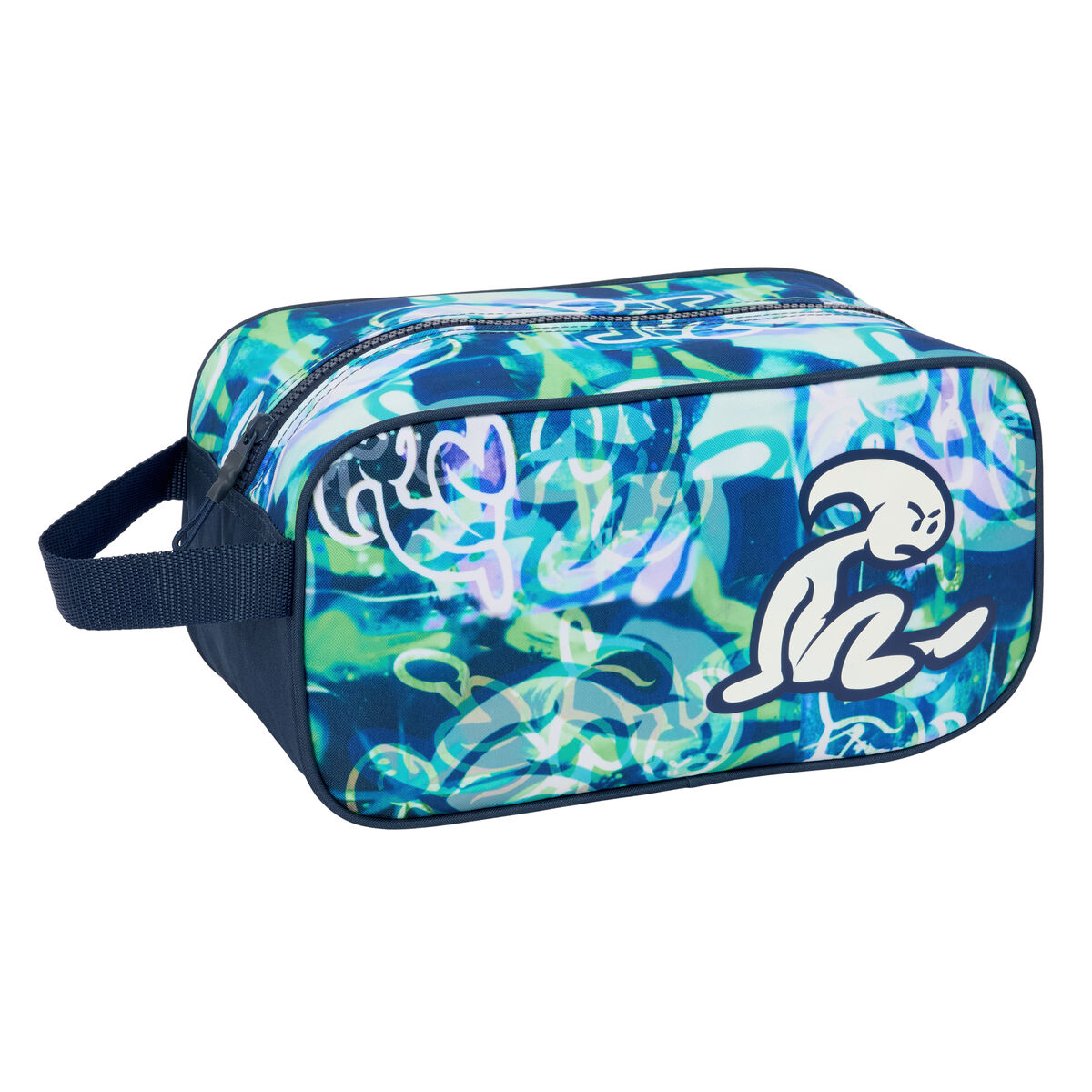 Travel Slipper Holder El Ni&ntilde;o Kook Navy Blue 29 x 15 x 14 cm