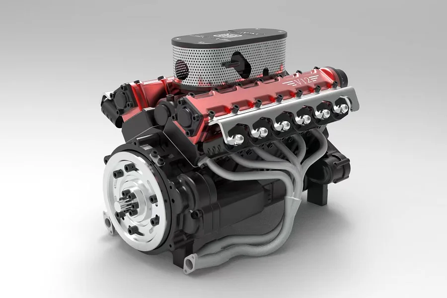 CHUANQI V12 Engine DSF-V12 OHC 47cc 4-stroke 12 cylinders