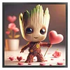 Tree Man Groot - 11CT Stamped Cross Stitch - 40*40cm