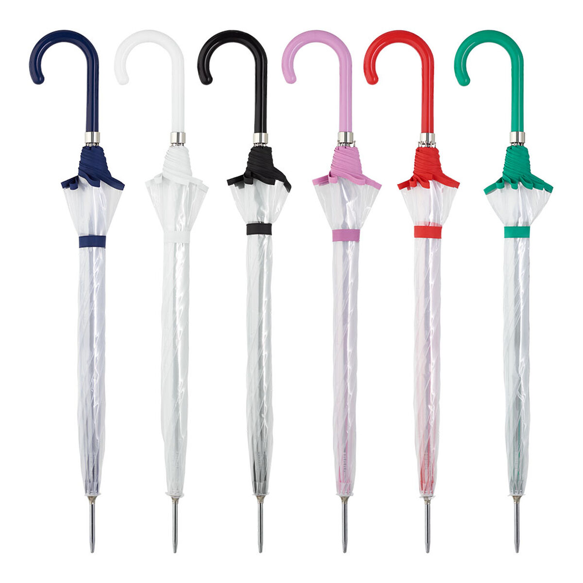 Automatic umbrella C-Collection 429 Transparent &Oslash; 93 cm Length