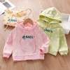 Kid Baby Girls Hooded Long Sleeve Shirts