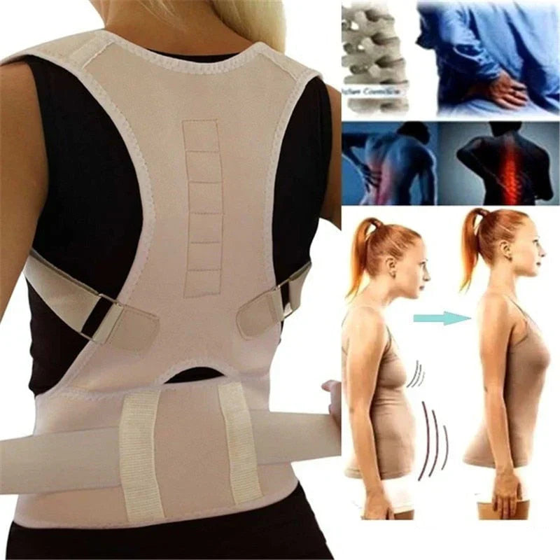 Variant image for Magnetic Posture Corrector Back Support with Adjustable Design & Therapy-4