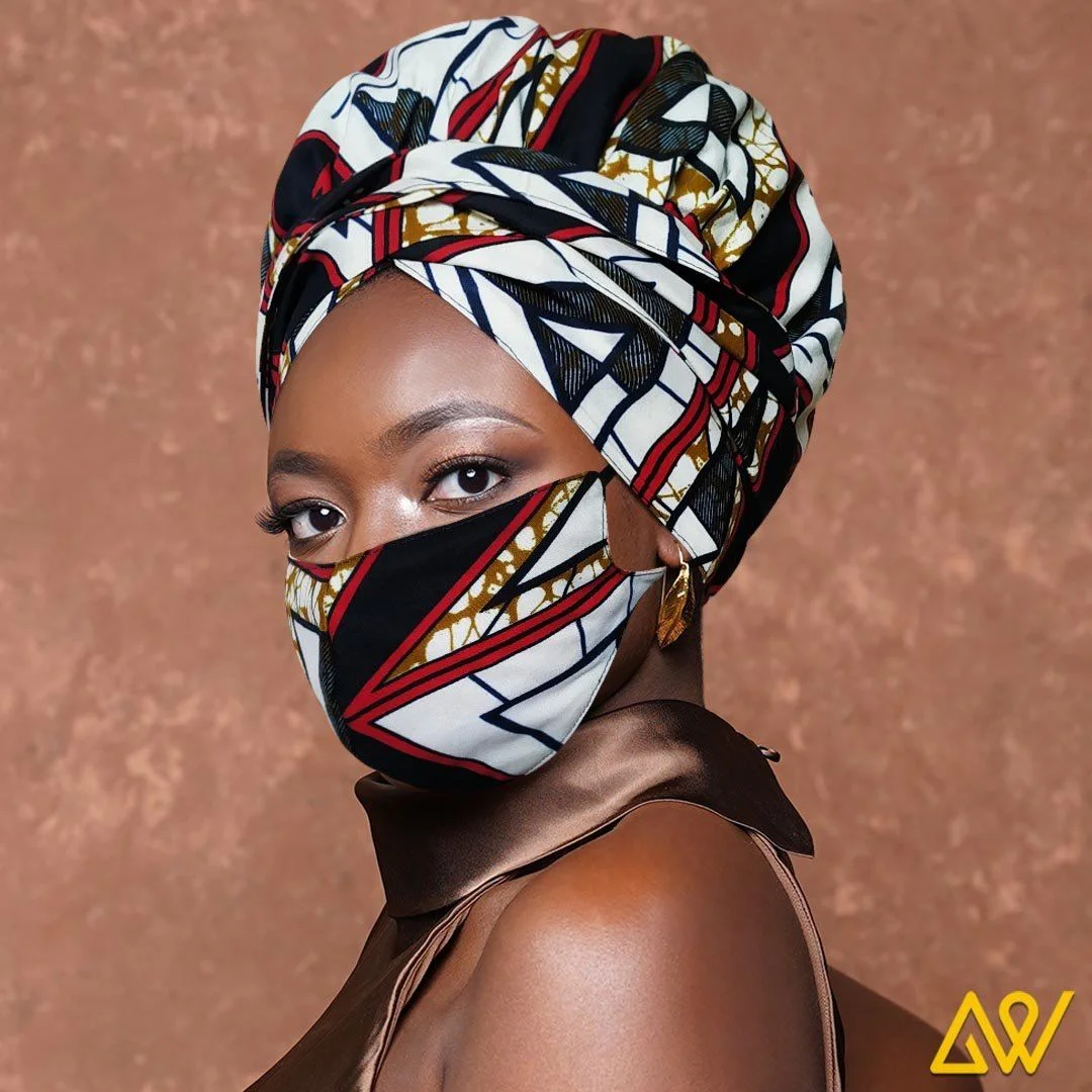 Face cover with Satin Lining- K1849