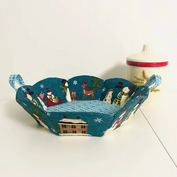 PDF Pattern for DIY Octagon Basket Sewing