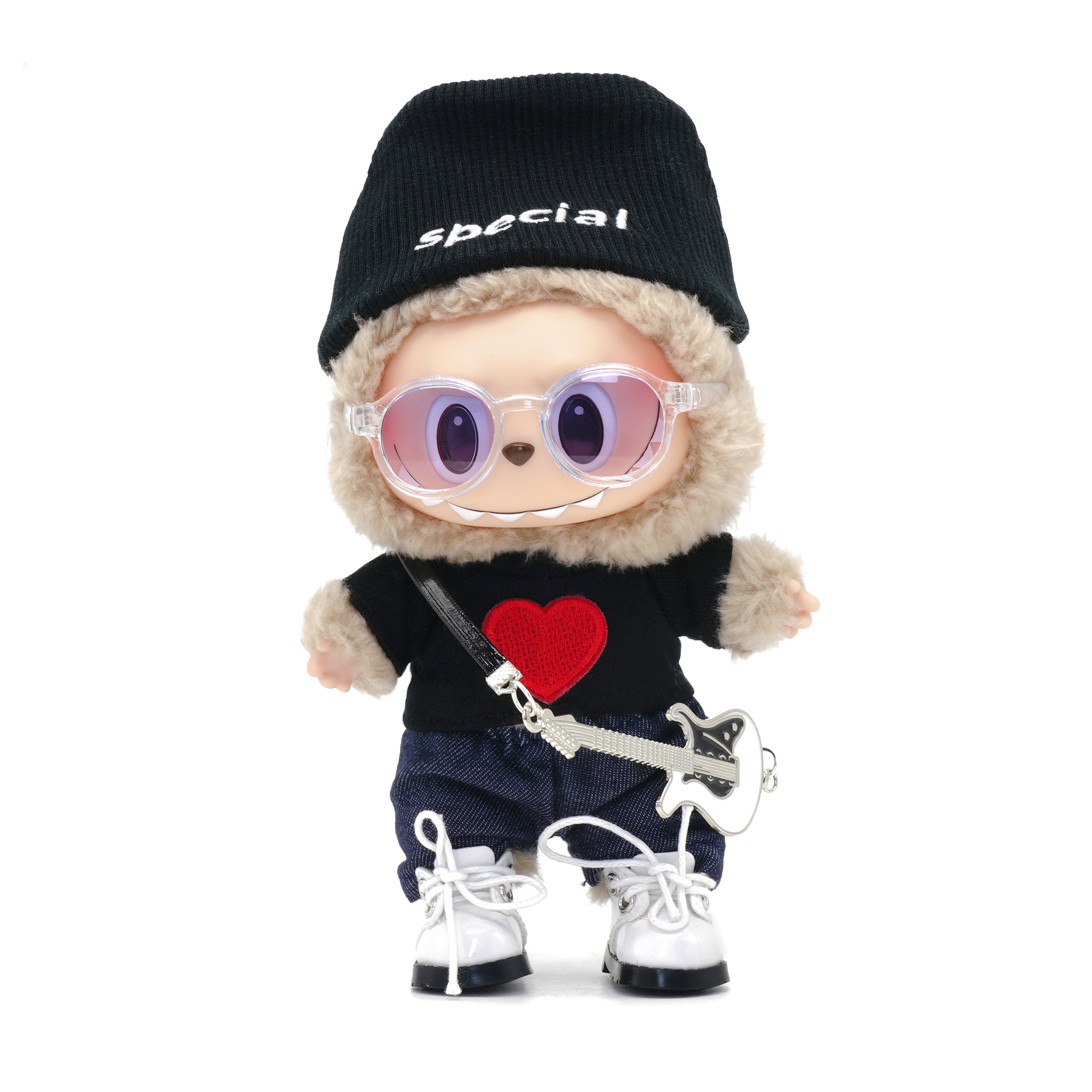[Custom Trendy Toy Non Official] THEMONSTERS Heartbeat Macaron Collection, Vinyl 1.0 Confirmed Blister Packs 17cm
