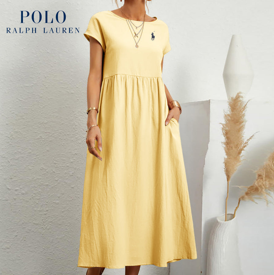 Ꮢаlрh Ꮮаurеn™ - Vestido feminino de meia manga