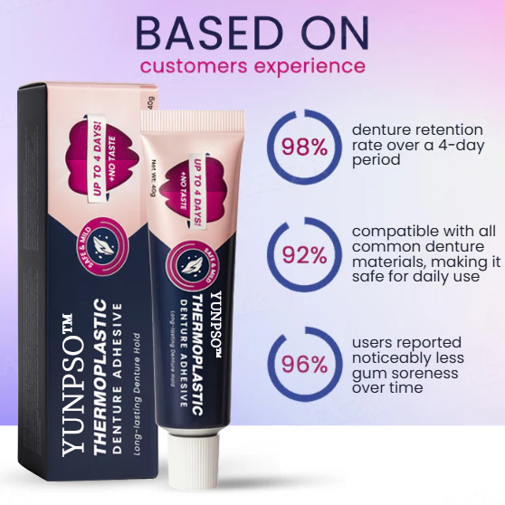 YUNPSO™ Thermoplastic Denture Adhesive