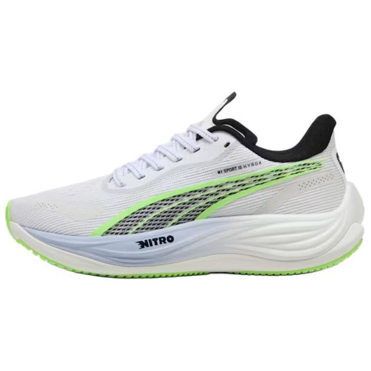 HYROX x PUMA Velocity NITRO™ 3 Anti Slip Wear Resistant Low Top Casual Running Shoes Women's White