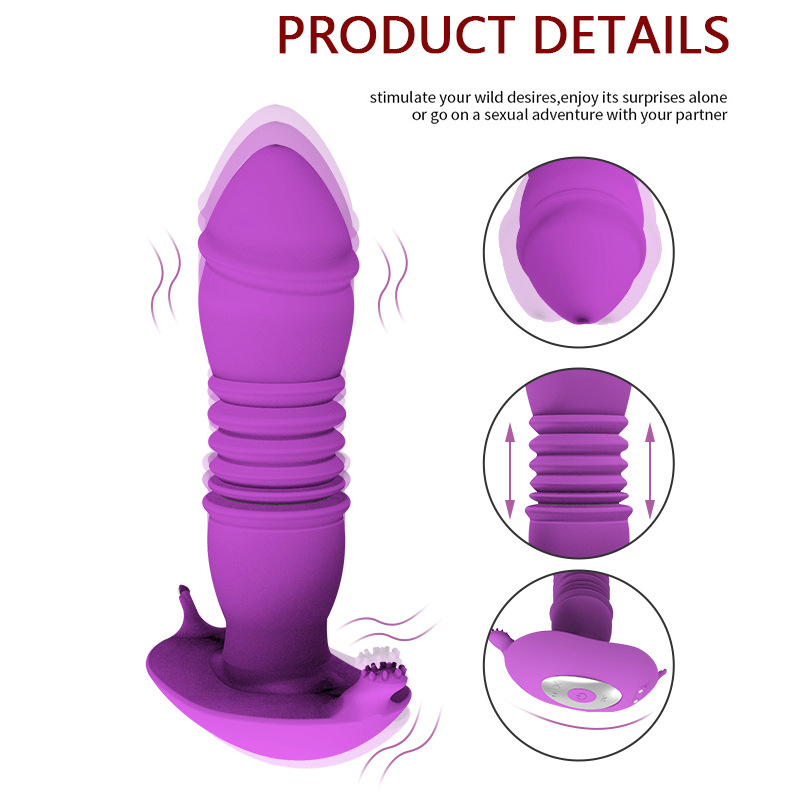 Remote Control Telescopic G-spot Vibrator