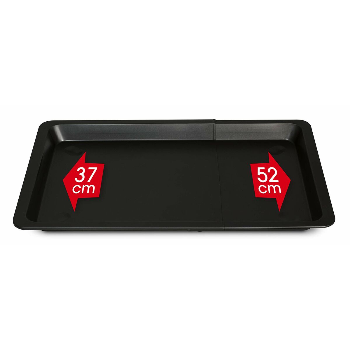Baking tray CARE KAT3701 Black Steel Plastic