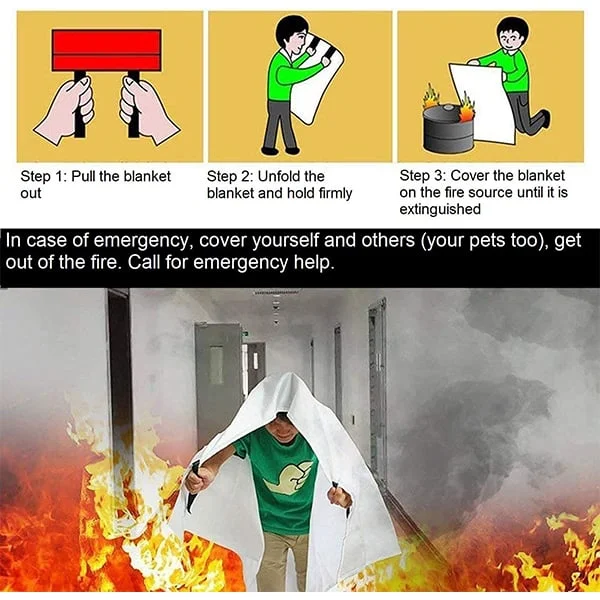 Emergency Fire Blanket