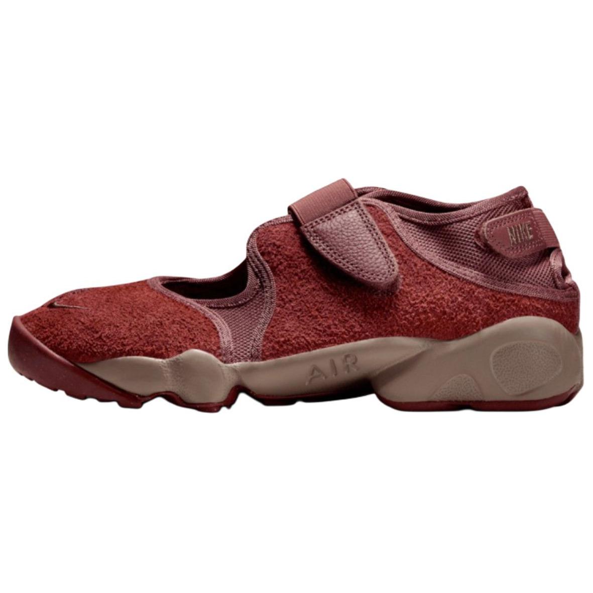 Nike Air Rift Anti-Slip Wear-Resistant Low-Top Casual Shoes Women's Red Brown