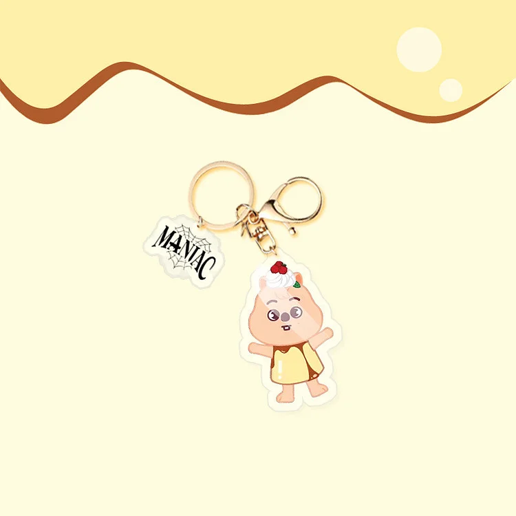 Stray Kids SKZOO 2023 World Tour "MANIAC" ENCORE Cute Keychain