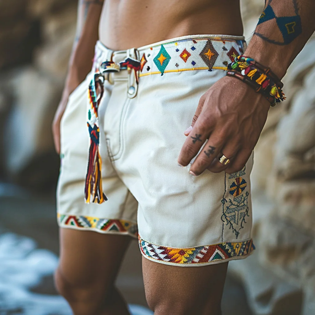 Ethnic Shorts-inspireuse