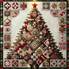 Diamond Painting-DIY Full Round Drill ChristmasTree(50*50CM)