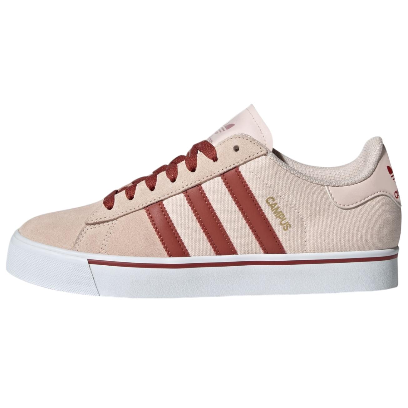 Adidas Campus Vulc Wonder Quartz Preloved Ruby Cloud White