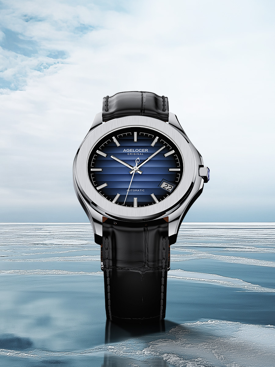 Full transparent sapphire flying tourbillon（Mobile 1）