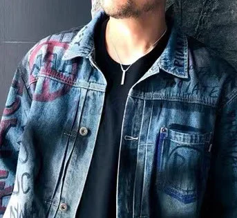 Projector Picture Custom Personalized Photo Bar Necklace  Best Boys Gift wetirmss