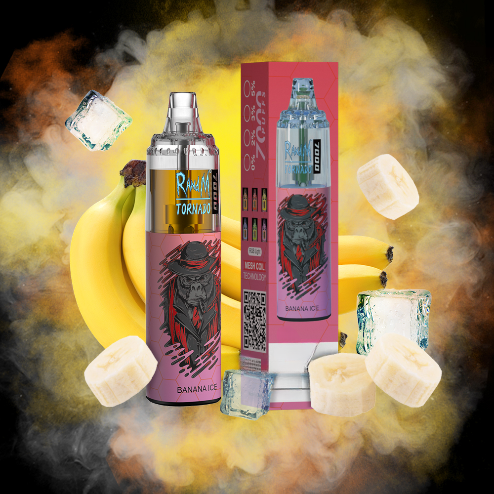 Randm Tornado 7000 BANANENEIS  fumotvapeshop