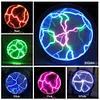 6 Inch Plasma Disc（Tricolor），Plasma Plate ，Flashmen Plasma Disc Science Toy，Fancy Club Decor and Science Education Gifts，Plasma Disk