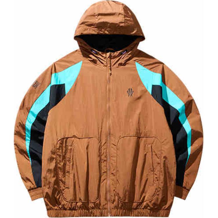 ANTA Basketball Collection Trench Coats Unisex Luxurious Brown