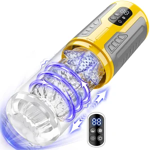 Upgraded Male Stroker With 7 Rotating & Thrusting & Vibrating & Licking