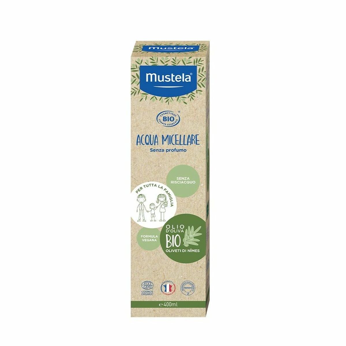 Micellar Water Bio Mustela Beb&eacute; Bio 400 ml