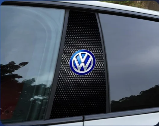 Car Center Column Sticker Personality Creative Decoration Anti-scratch Wear-resistant BC Column Modified Protective Film