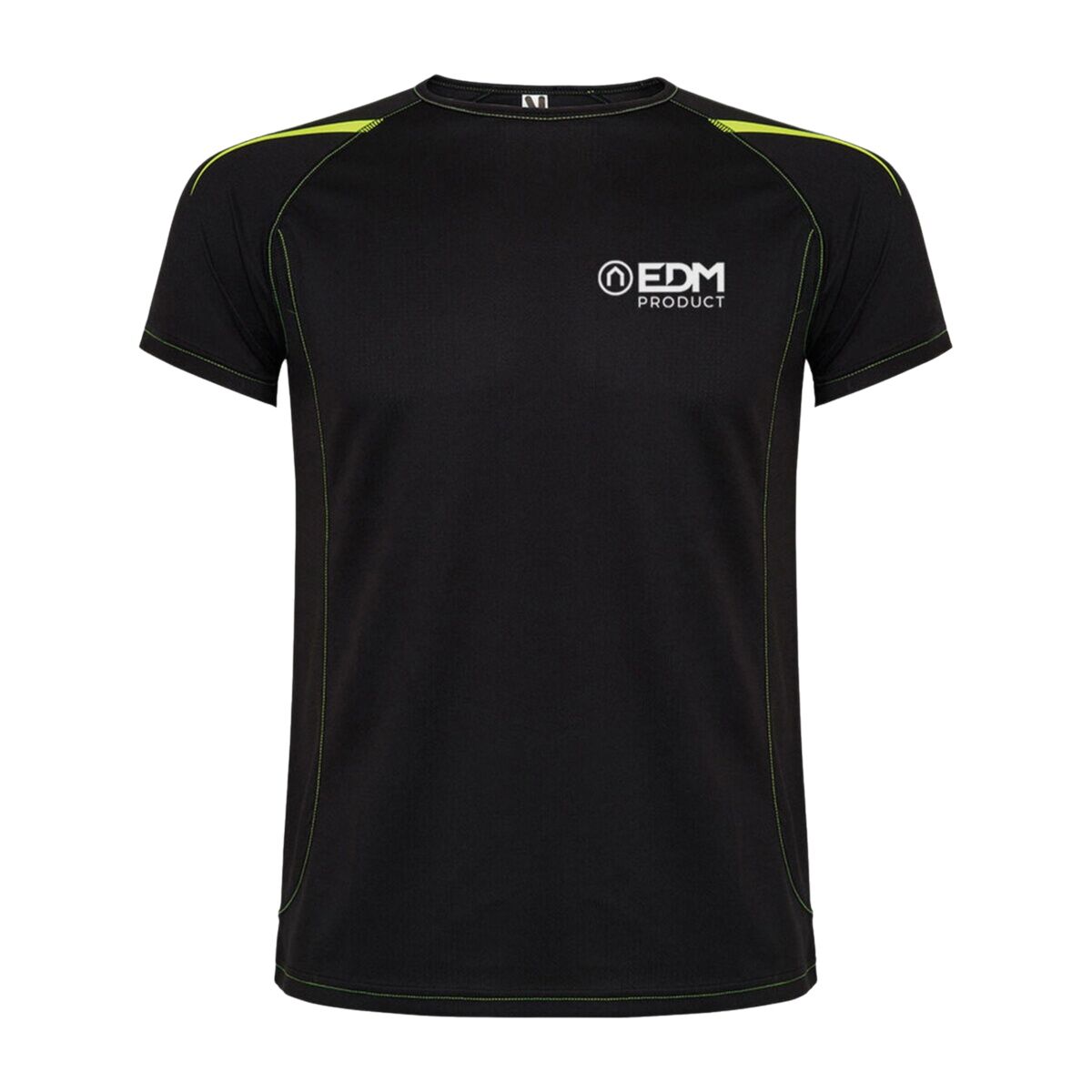 Men&rsquo;s Short Sleeve T-Shirt EDM Black