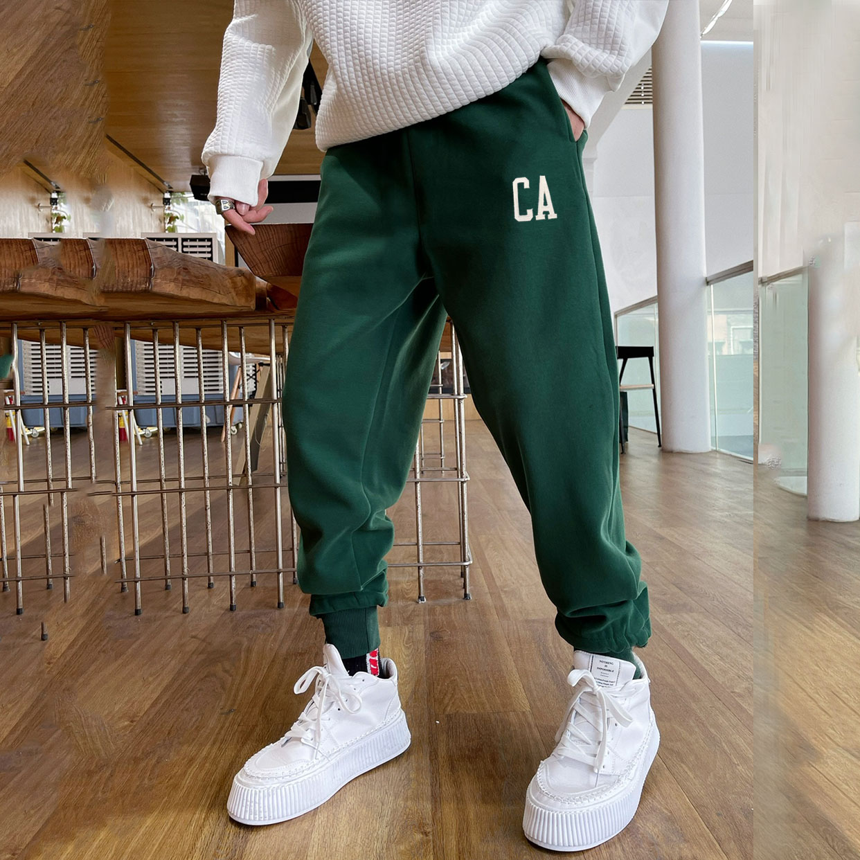 Men's CA Jogging Pants Sweatpants / [blueesa] /