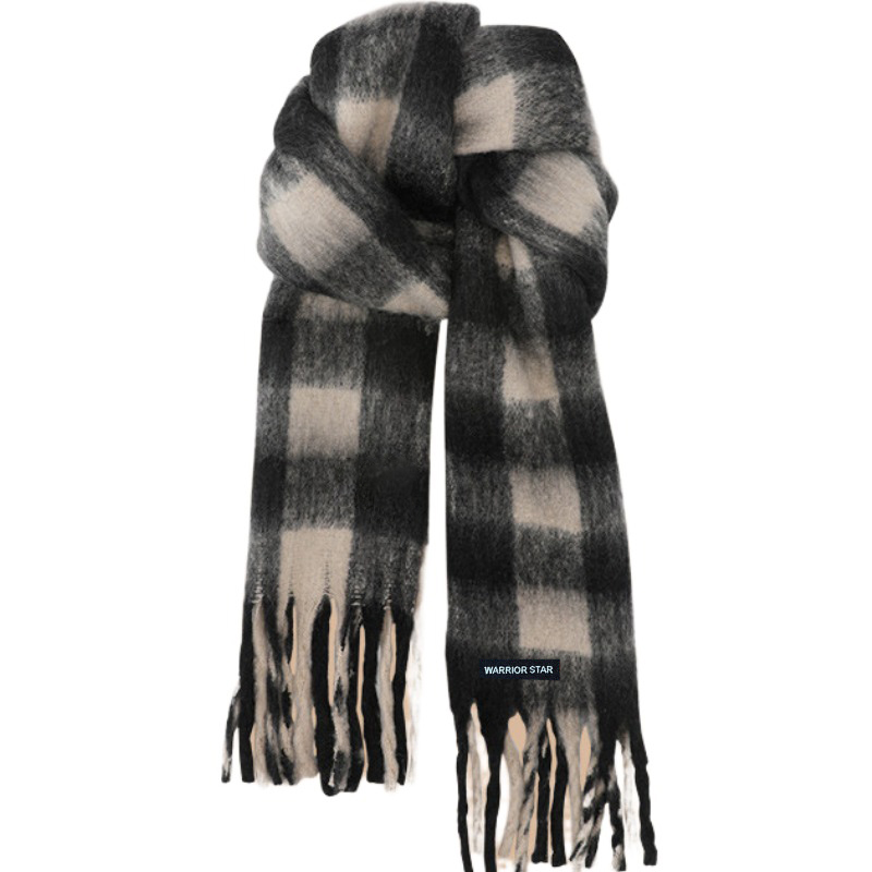 Warrior Polyester Knit Scarves Unisex