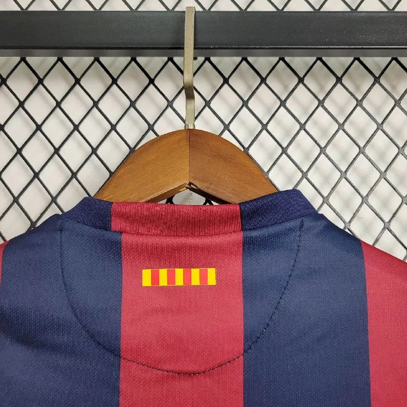 2014/2015 Retro Kids Size Barcelona Home Football Shirt 1:1 Thai Quality