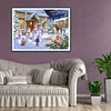 Diamond Painting -DIY Full Square Drill Snowman House