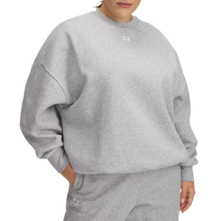Under Armour Rival Fleece Sweatshirt Women's Gray