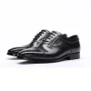 Mens Cap Toe Leather Dress Shoes