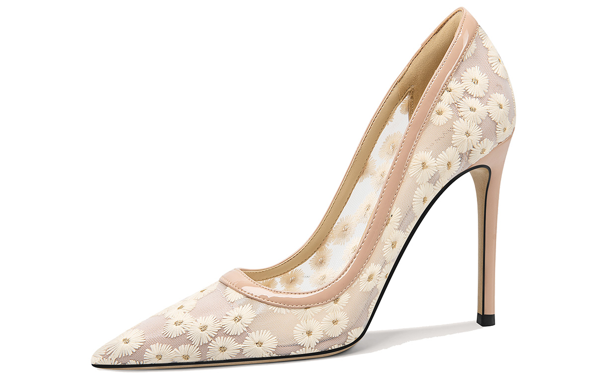 Lily Wei High Heels Women's Pink