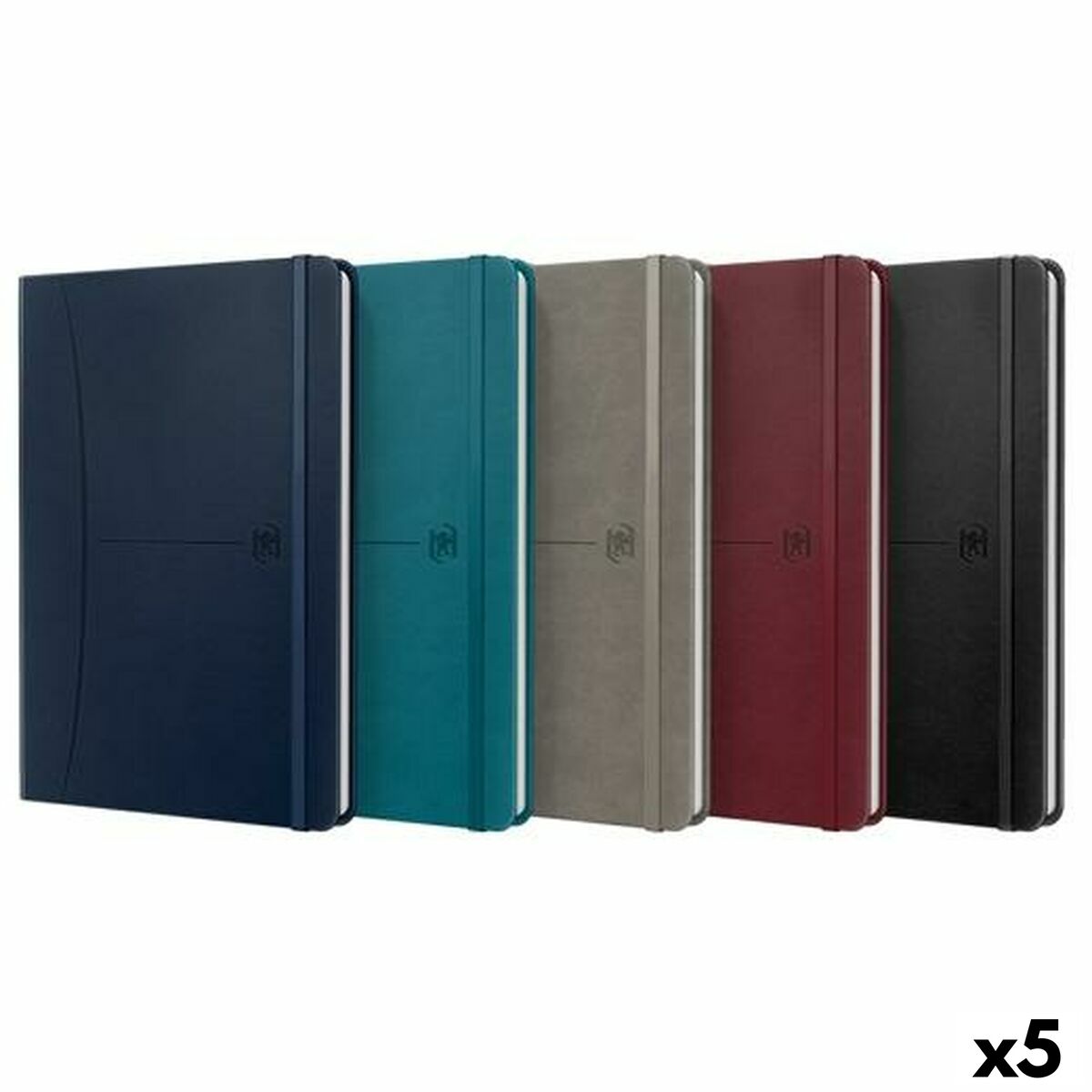 Notebook Oxford Lines 80 Sheets A5 (5 Units)