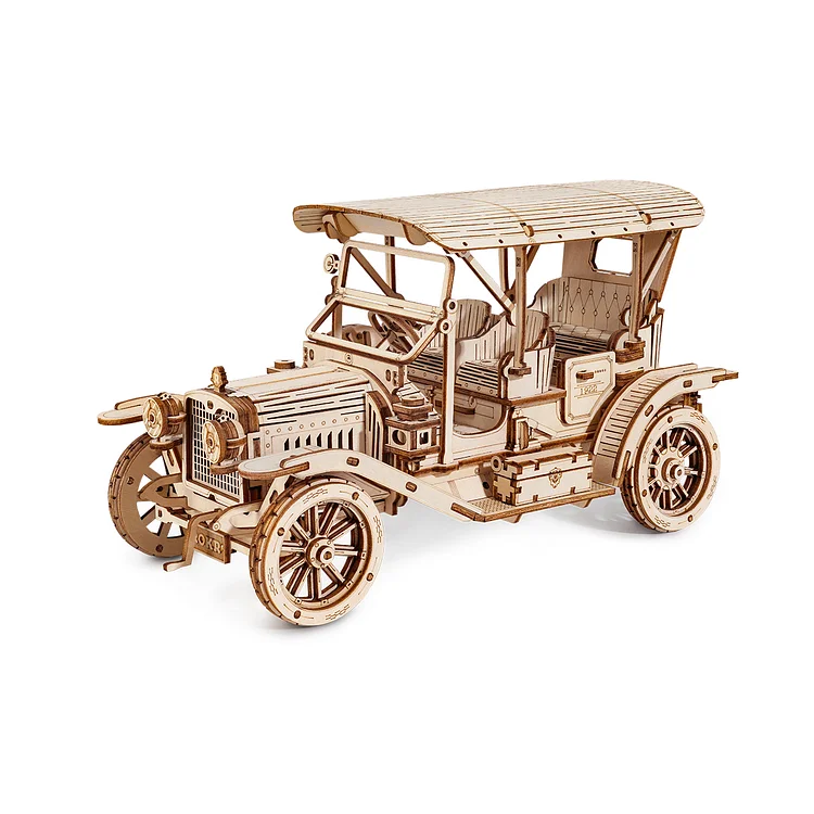 ROKR Vintage Car 3D Wooden Puzzle MC801 | Robotime Online