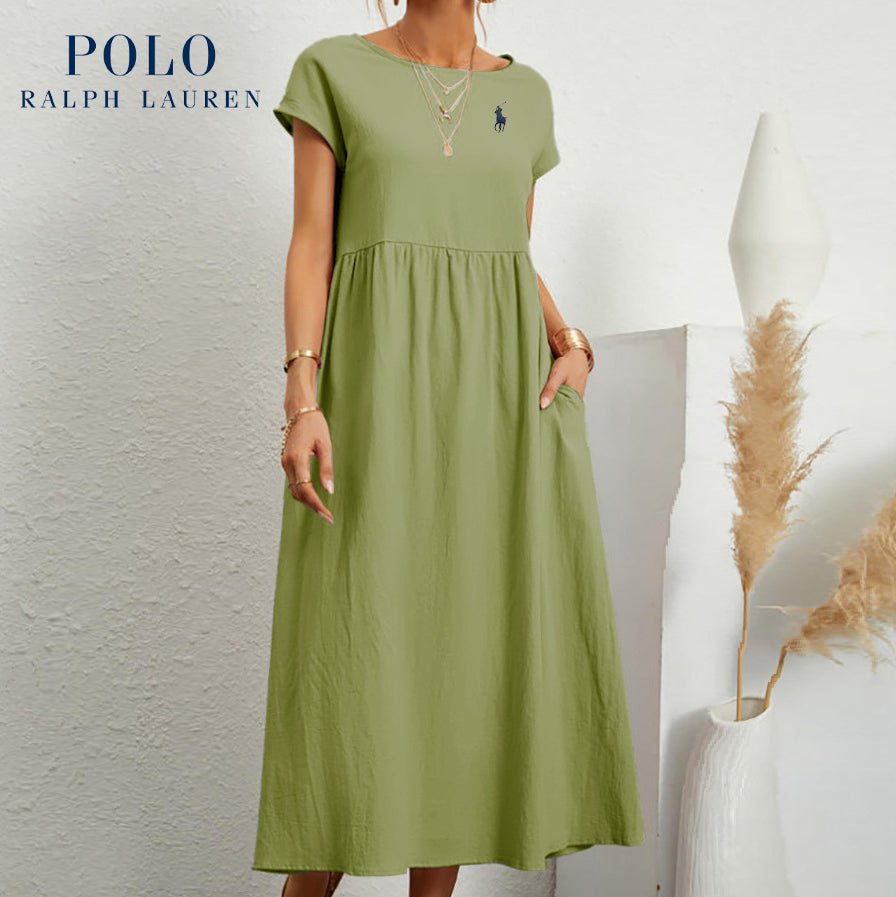 Ꮢаlрh Ꮮаurеn™ - Vestido feminino de meia manga