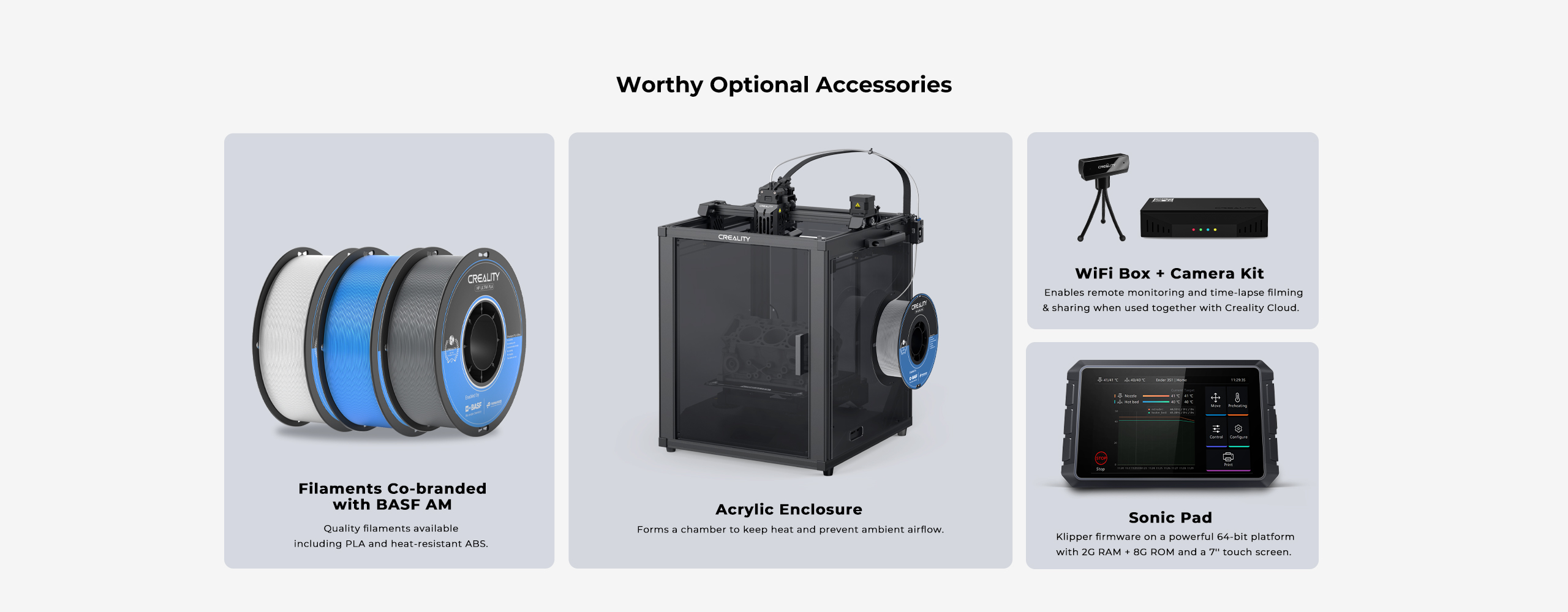 ender 5 s1 accessories
