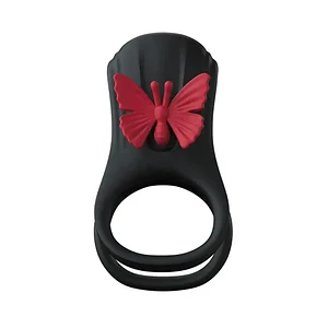 Butterfly Penis Cock Ring Clitoral Stimulation Vibrating Ring