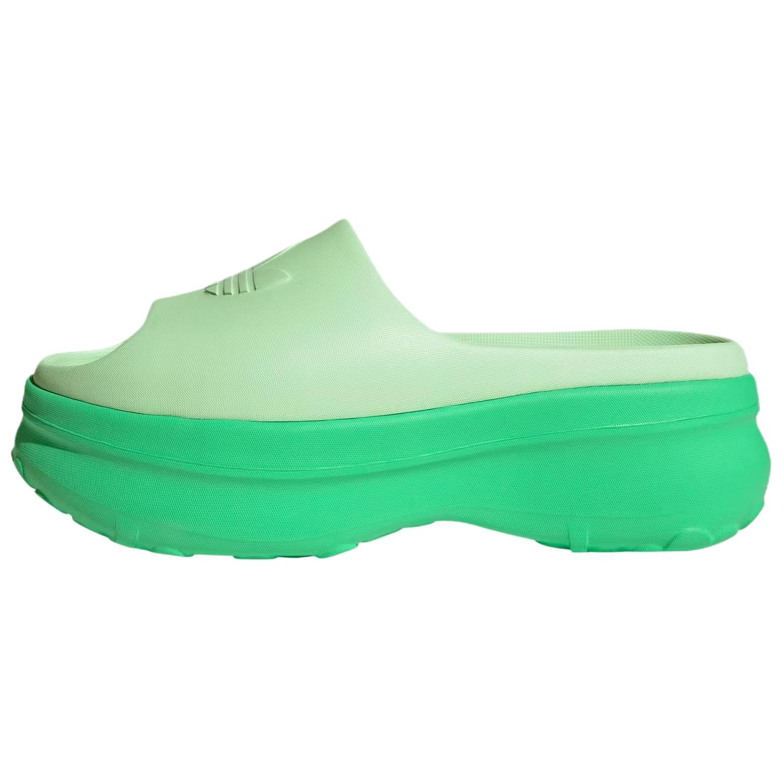 Adidas AdiFOM Stan Slides Energy Green Semi Green Spark Women's