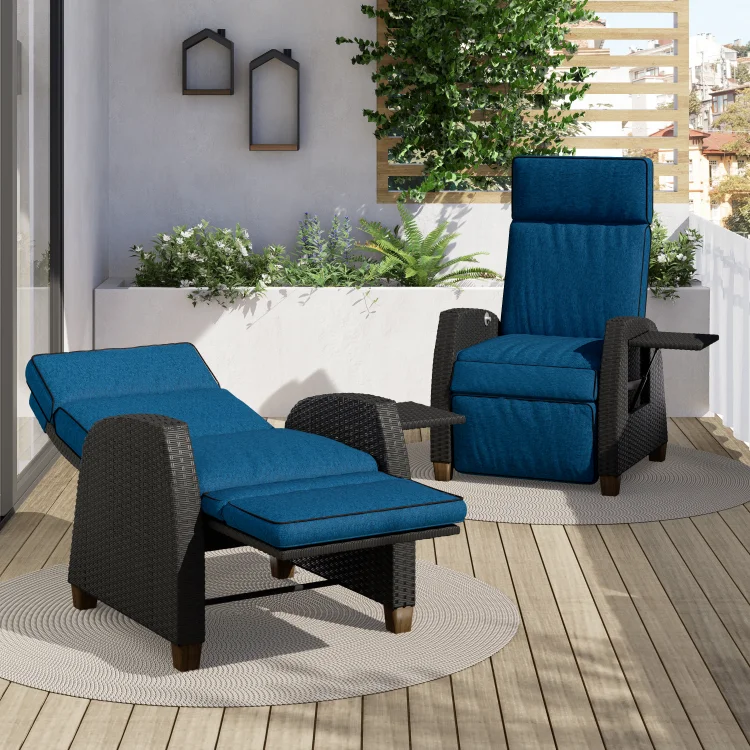 long reclining chair outdoor