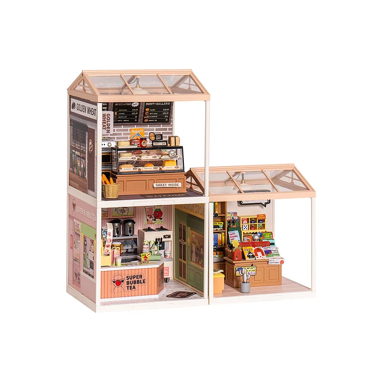 Rolife Super Creator Plastic DIY Miniature House