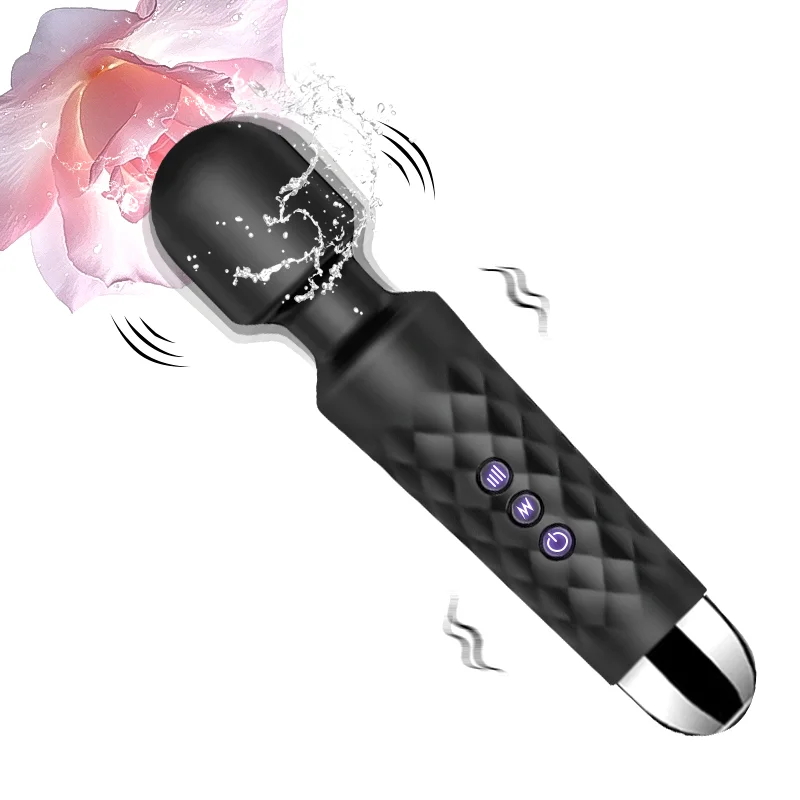 Vibrator Wand For Women Dildo With 20 Patterns And 8 Speeds For Sexual Pleasure